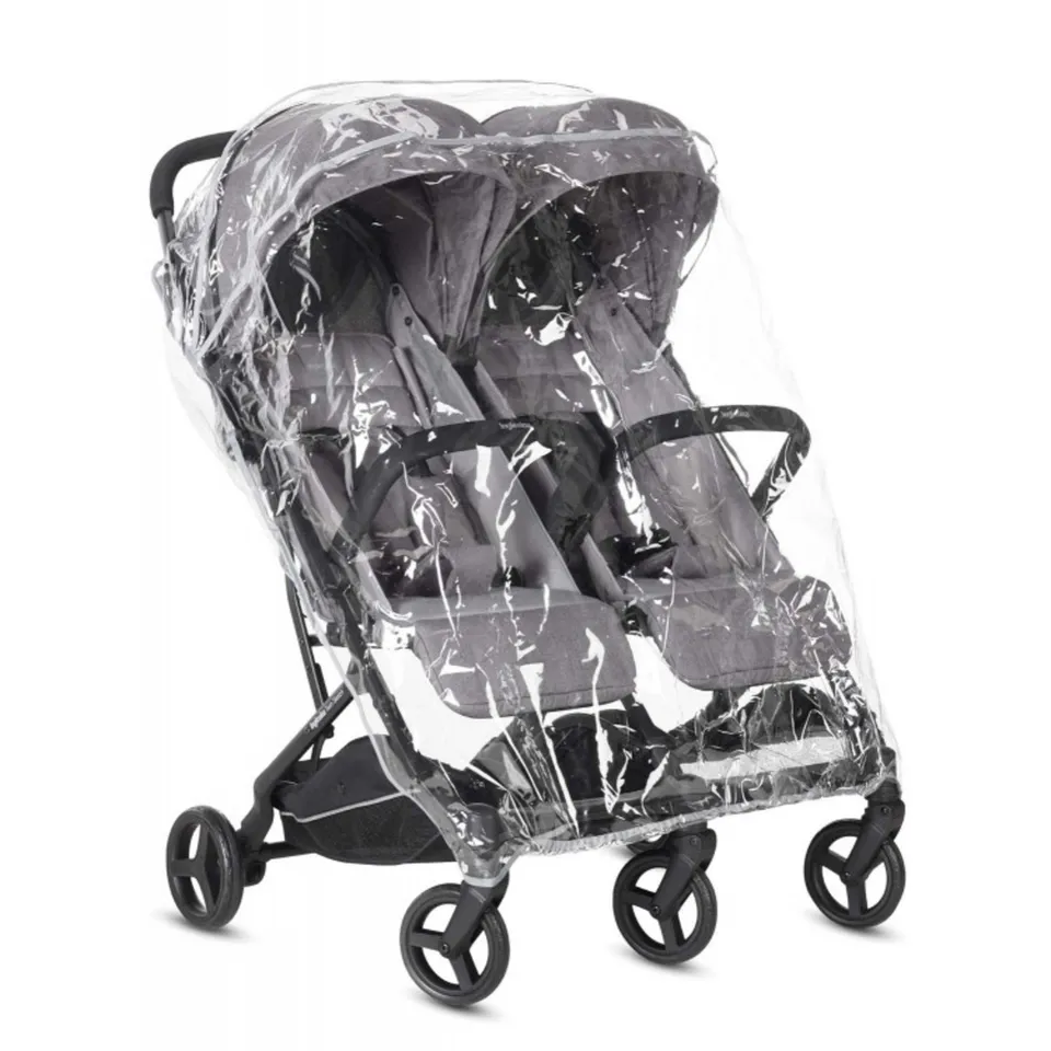 Inglesina Twin Sketch Full Parapioggia Passeggino Gemellare